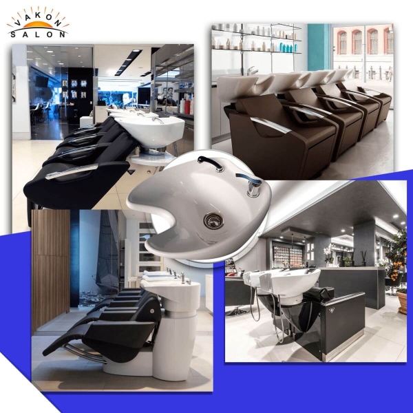 Einhebel Mischbatterie aus Messing für Waschbecken, Friseurarmatur für Waschsessel und Friseurwaschanlage