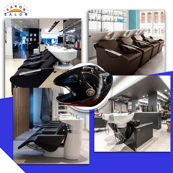 Einhebel-Mischbatterie Waschbecken, Friseurarmatur für Waschsessel und Friseurwaschanlage