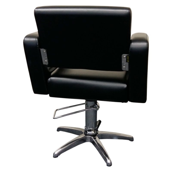 Friseurstuhl höhenverstellbar - Kreuzfuß aus Aluminiumguss, Friseursessel mit Hydraulik Design 13