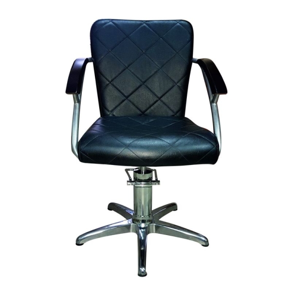 Friseurstuhl höhenverstellbar - Kreuzfuß aus Aluminiumguss, Friseursessel mit Hydraulik Design 17