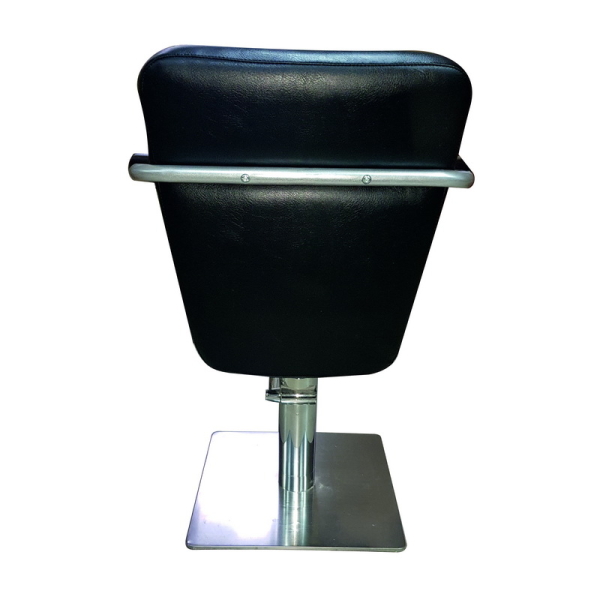 Friseurstuhl höhenverstellbar - Bodenplatte aus Edelstahl, Friseursessel, Friseureinrichtung Design 17